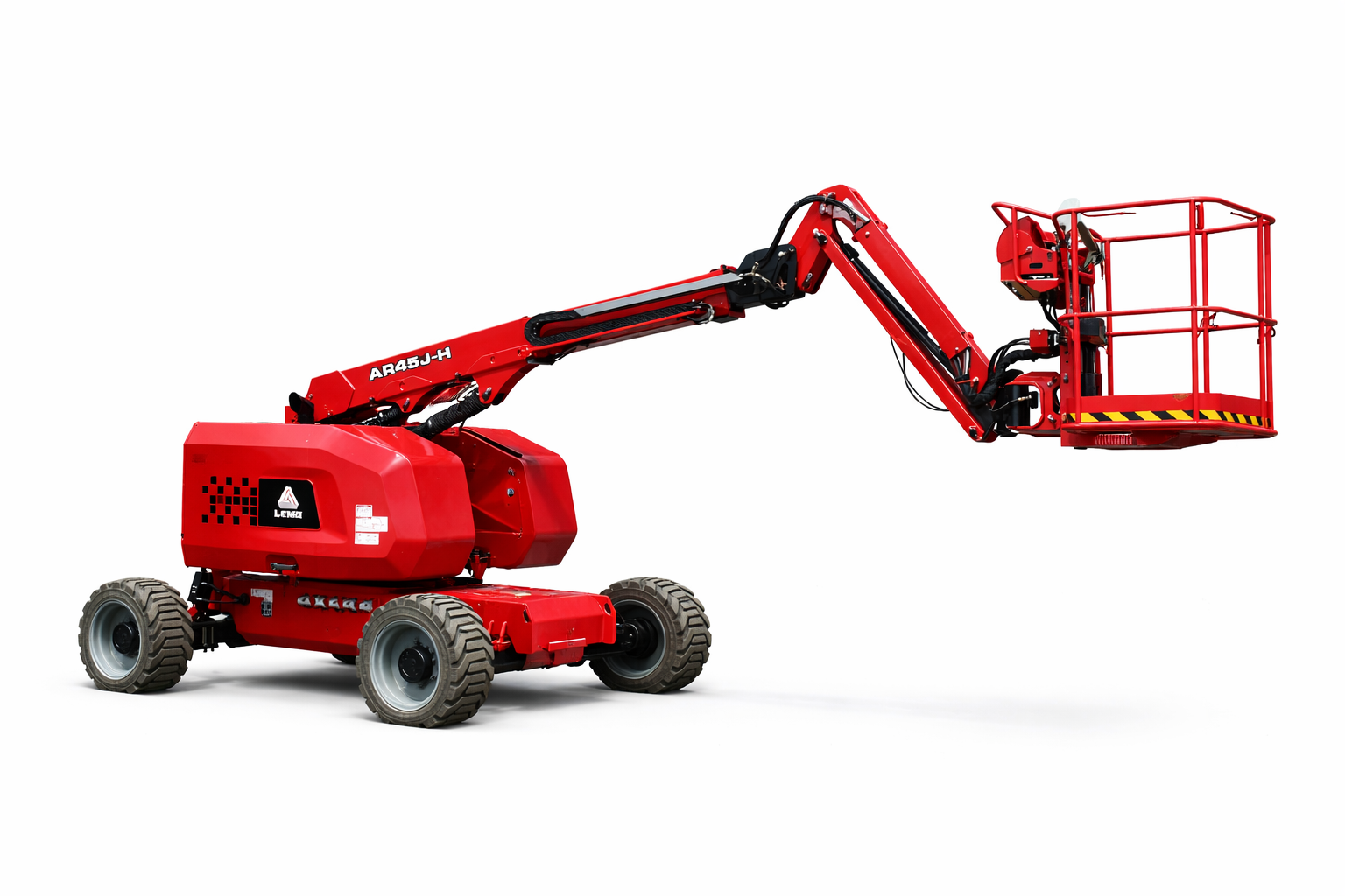 60 ft articulating boom lift for construction and maintenance rental in Houston Texas