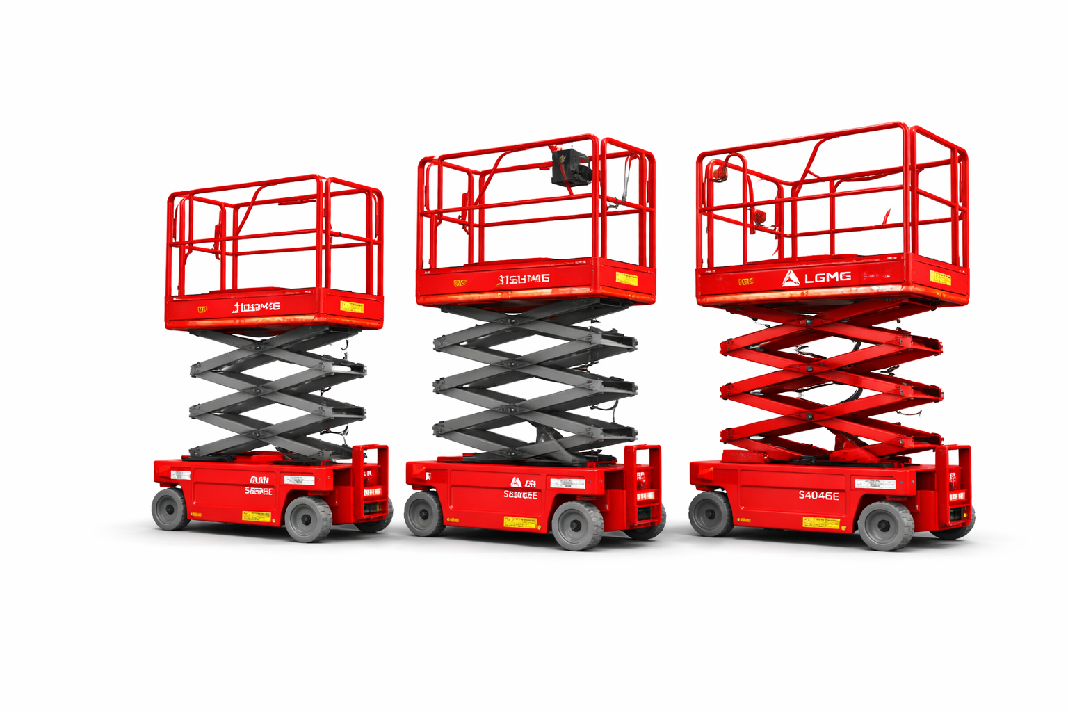 26 ft electric scissor lift available for indoor scissor lift rental in Houston Texas