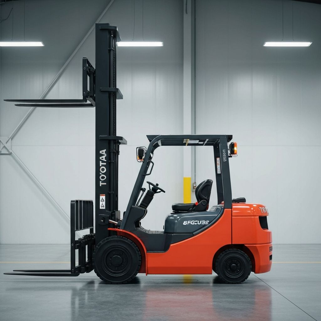 Toyota 8FGCU32 6,000 lb used forklift in Houston